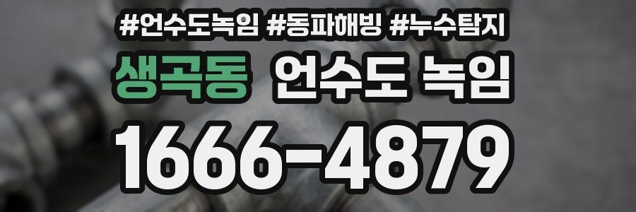 생곡동 언수도 녹임