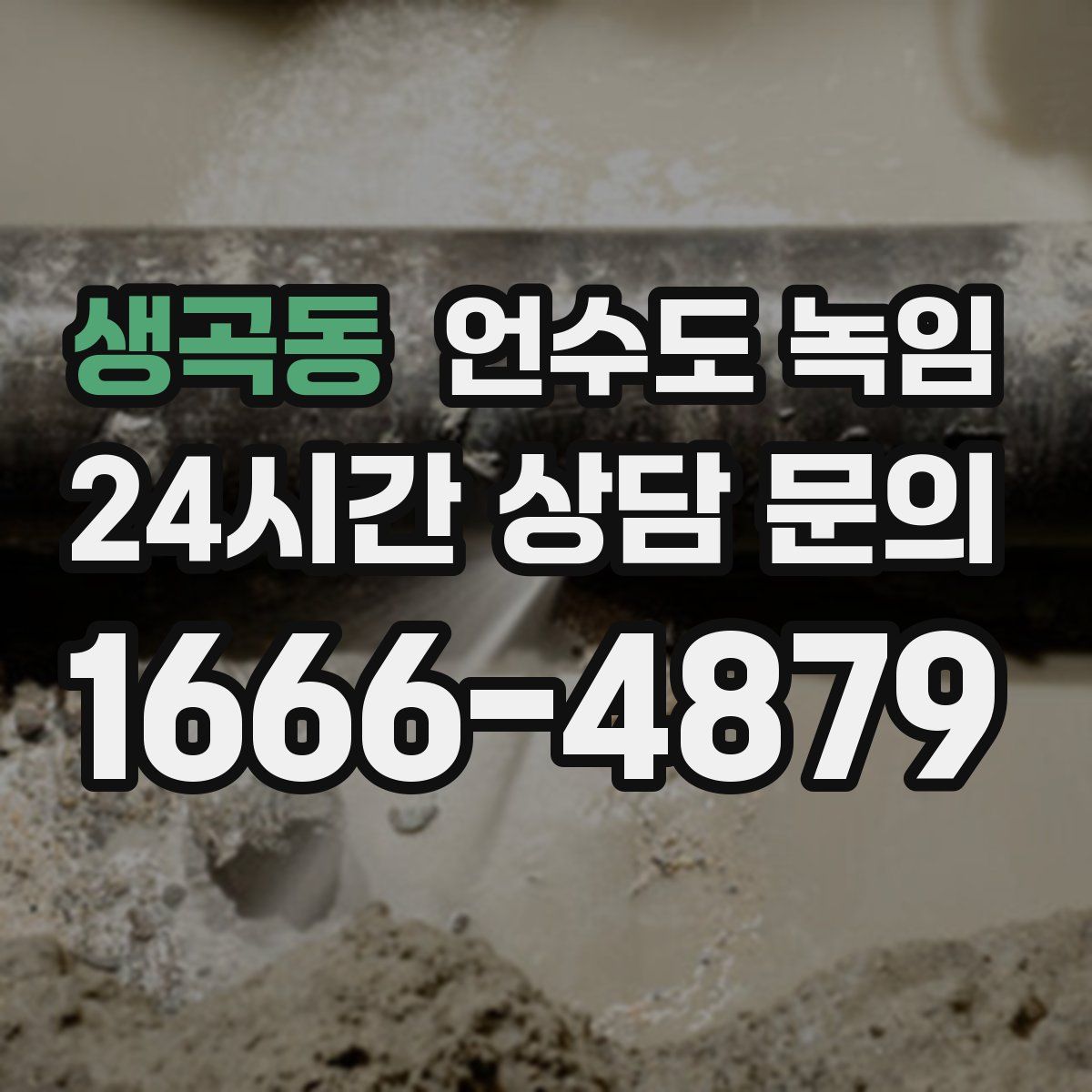 생곡동 언수도 녹임