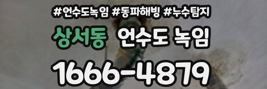 상서동 언수도 녹임