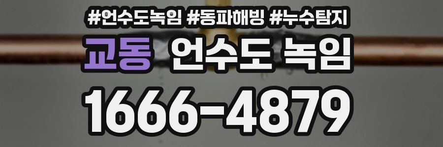 교동 언수도 녹임