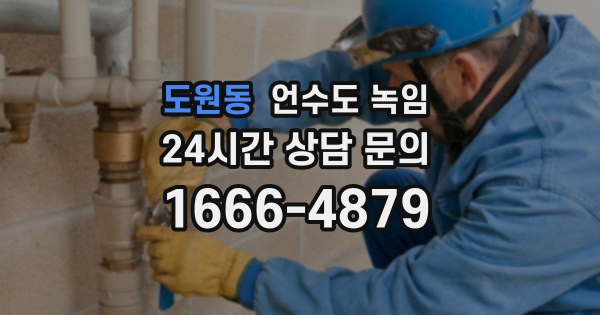 도원동 언수도 녹임