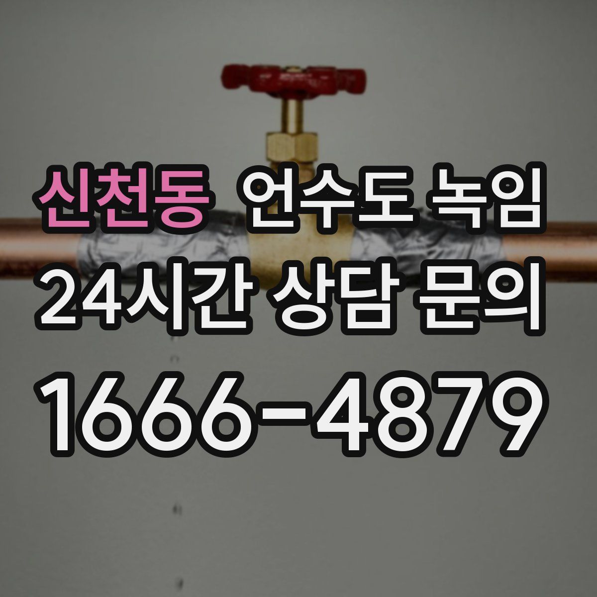 신천동 언수도 녹임