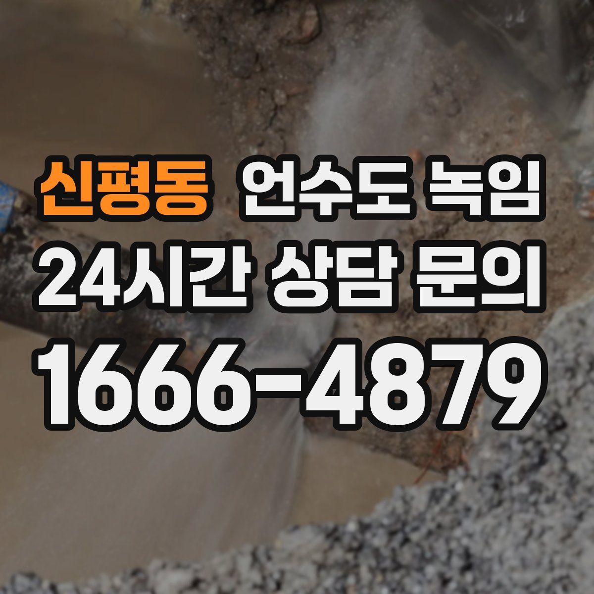 신평동 언수도 녹임