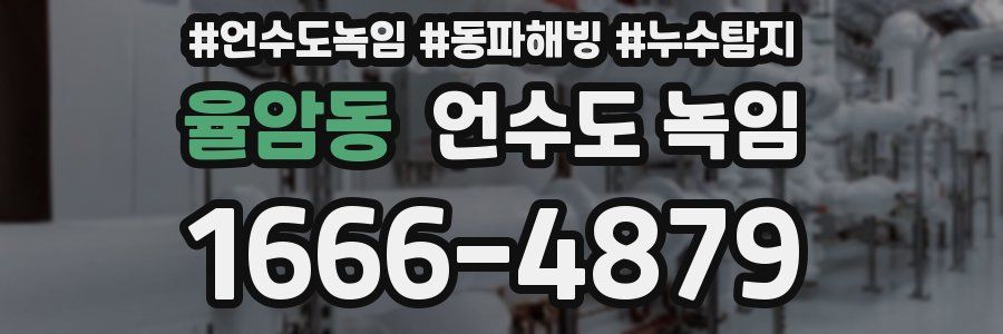 율암동 언수도 녹임