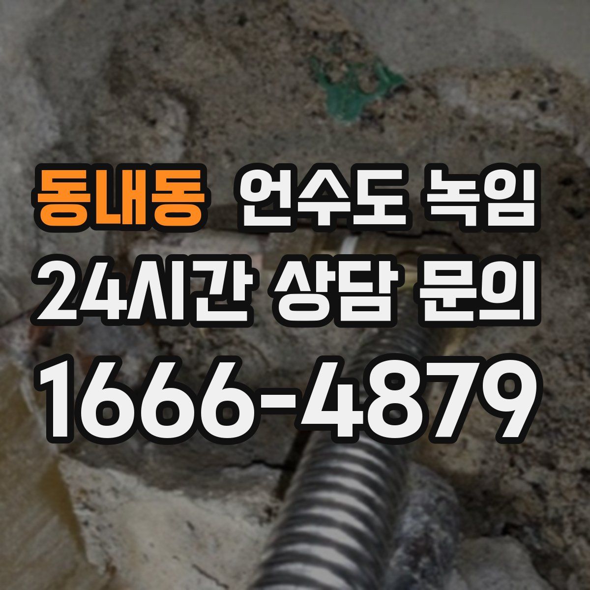 동내동 언수도 녹임