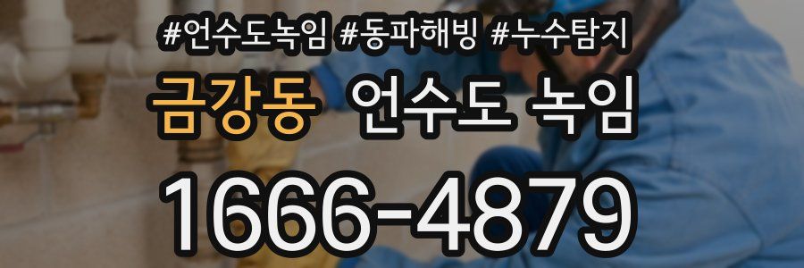 금강동 언수도 녹임