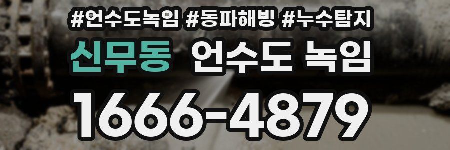 신무동 언수도 녹임