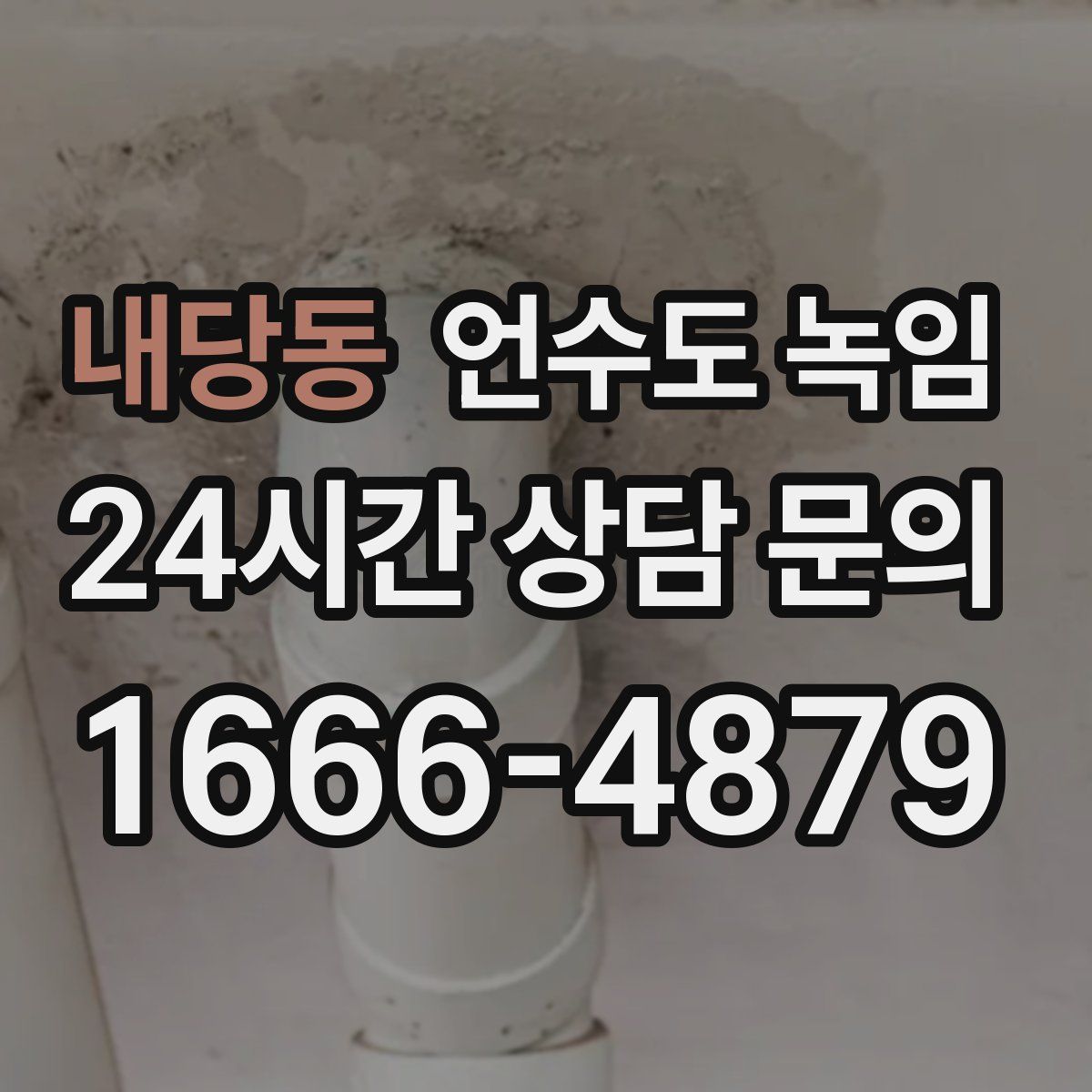 내당동 언수도 녹임