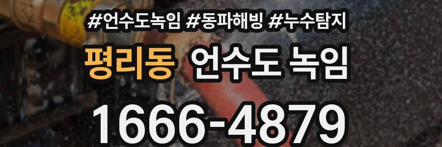 평리동 언수도 녹임