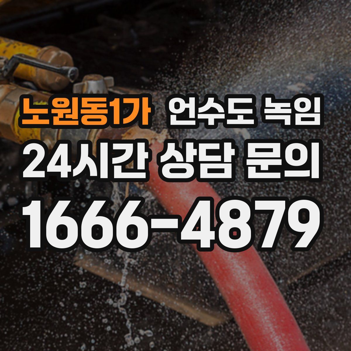 노원동1가 언수도 녹임