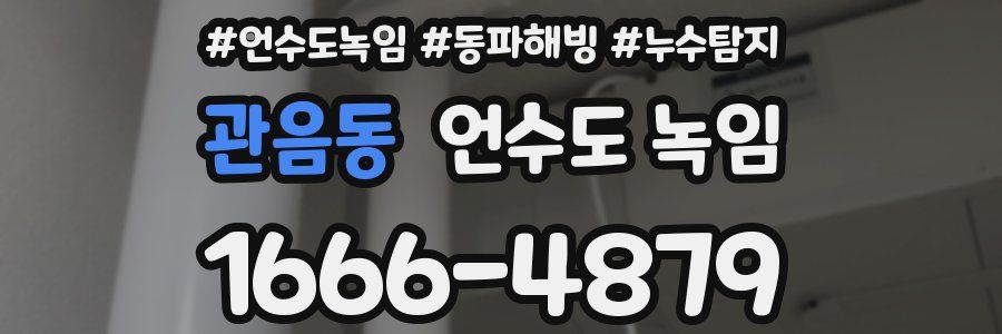 관음동 언수도 녹임