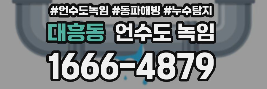 대흥동 언수도 녹임