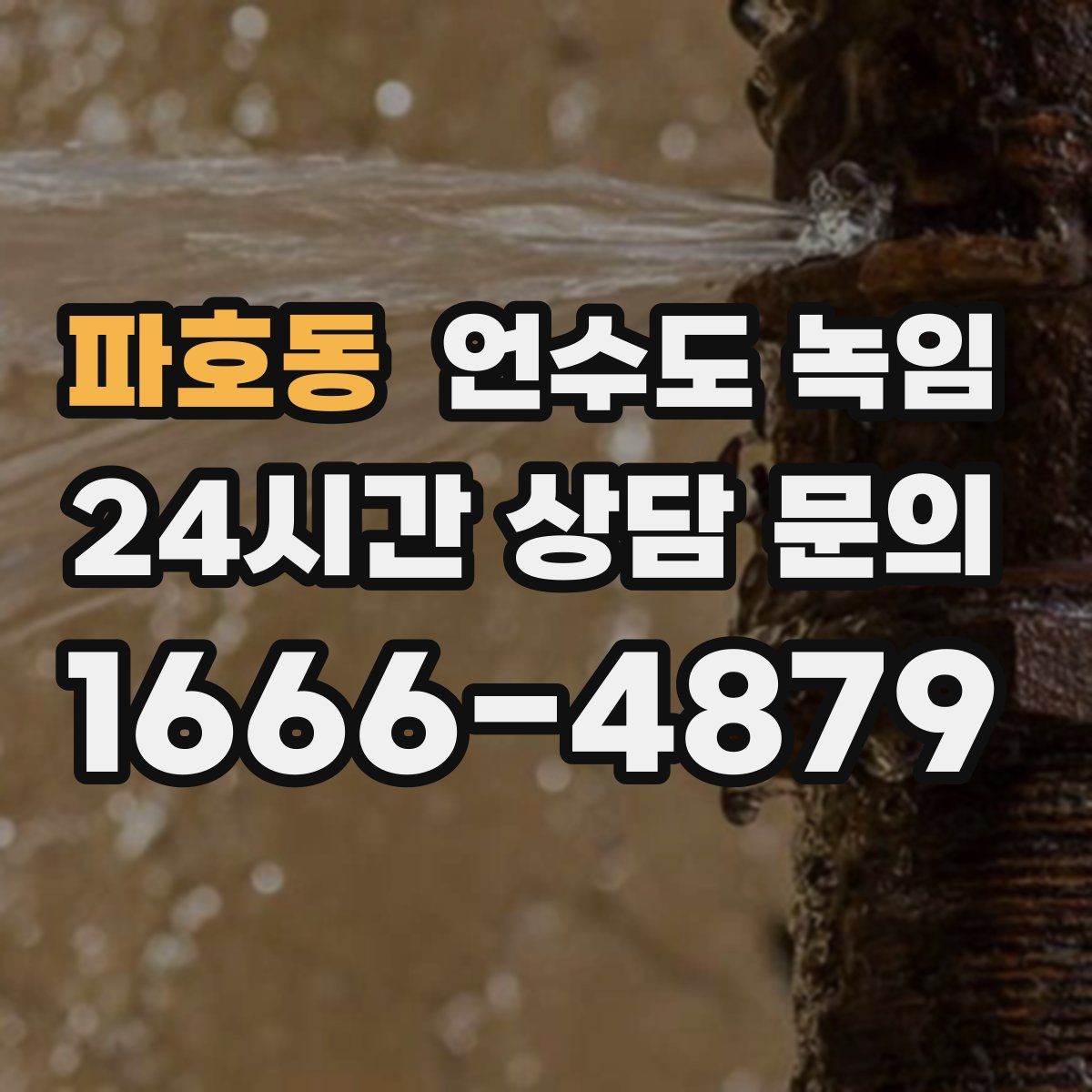 파호동 언수도 녹임