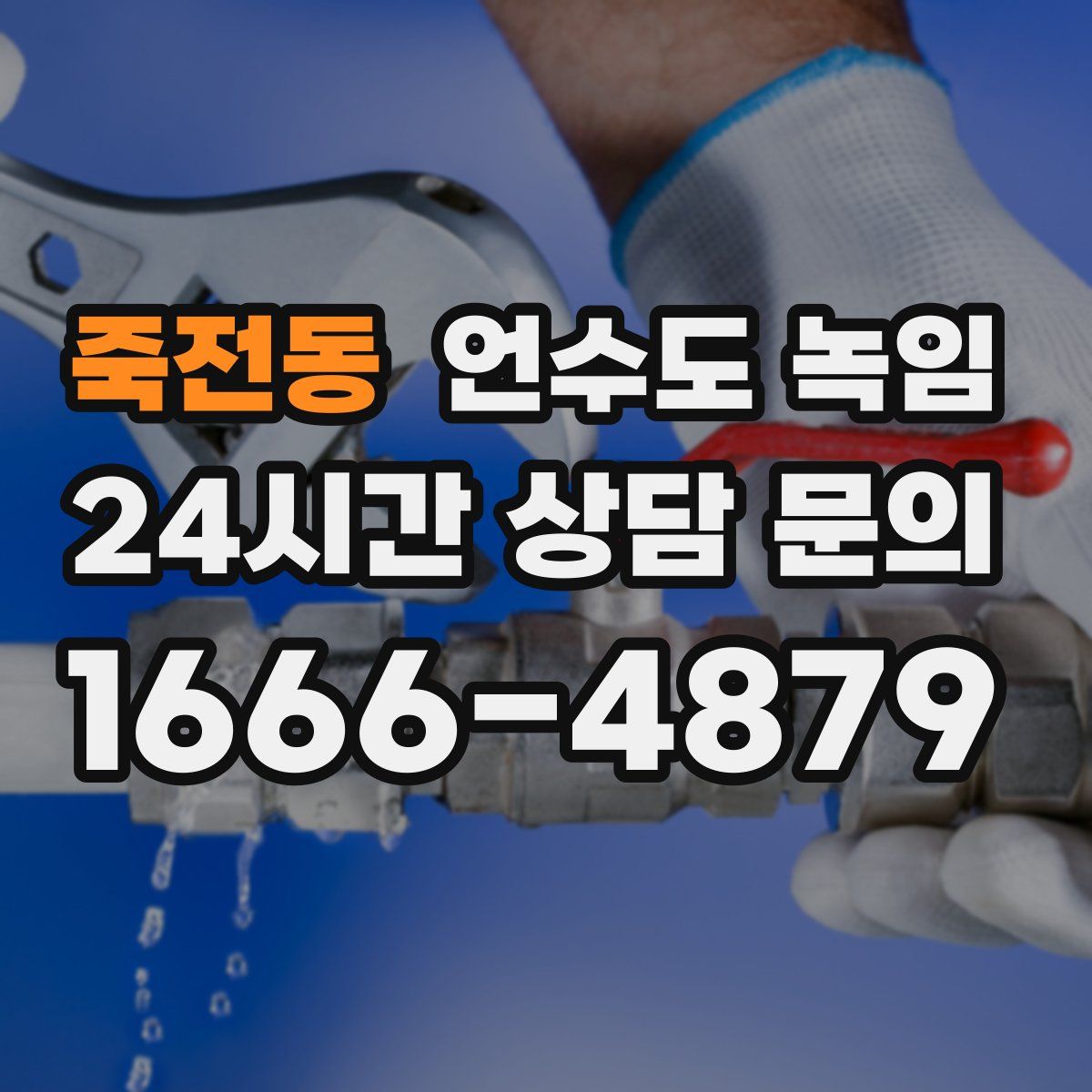 죽전동 언수도 녹임