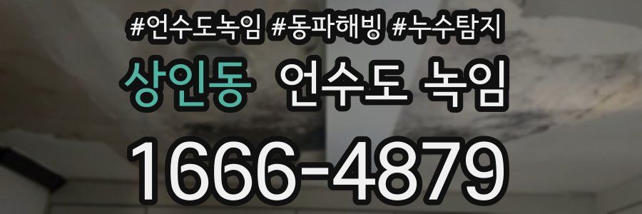 상인동 언수도 녹임