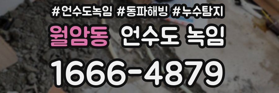 월암동 언수도 녹임