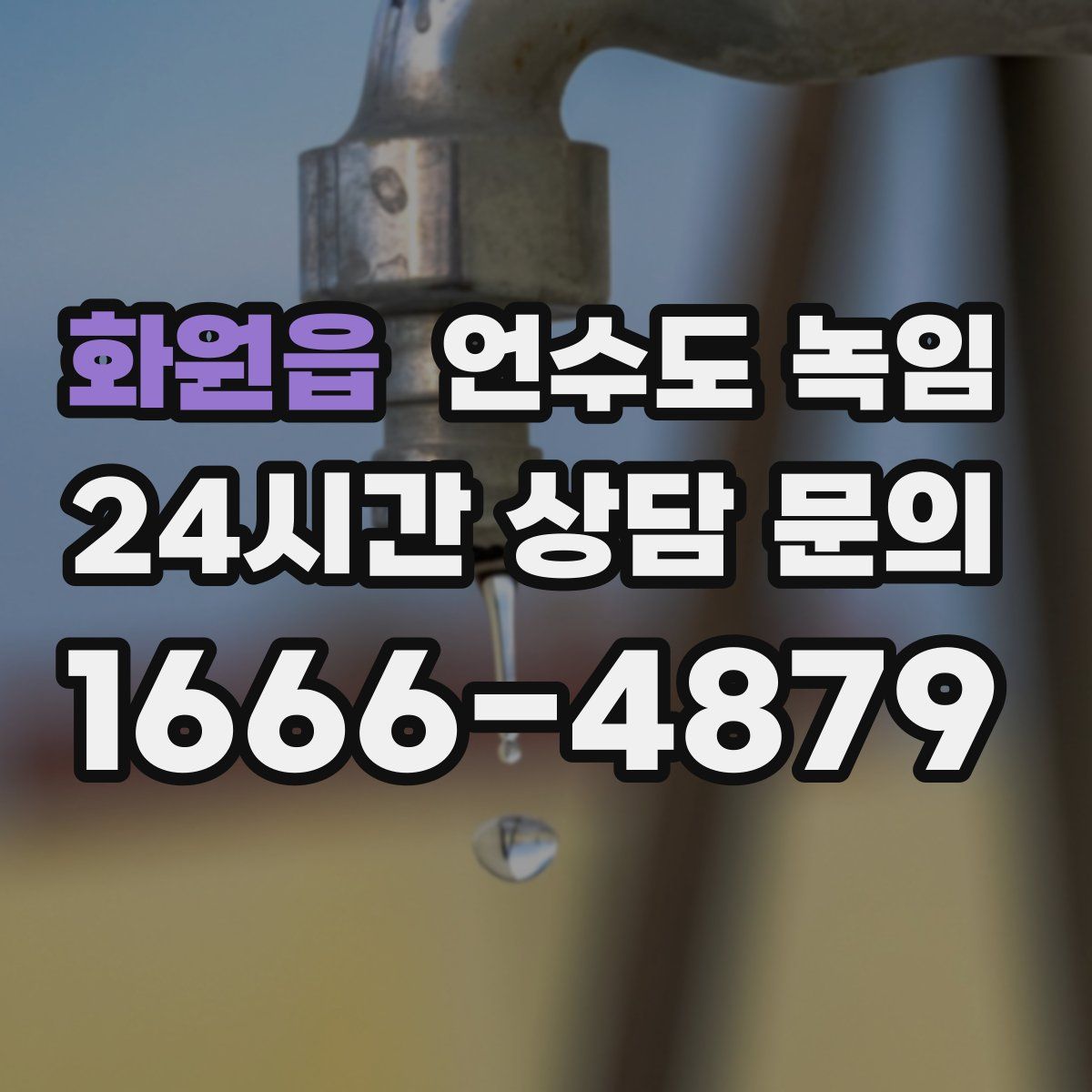 화원읍 언수도 녹임