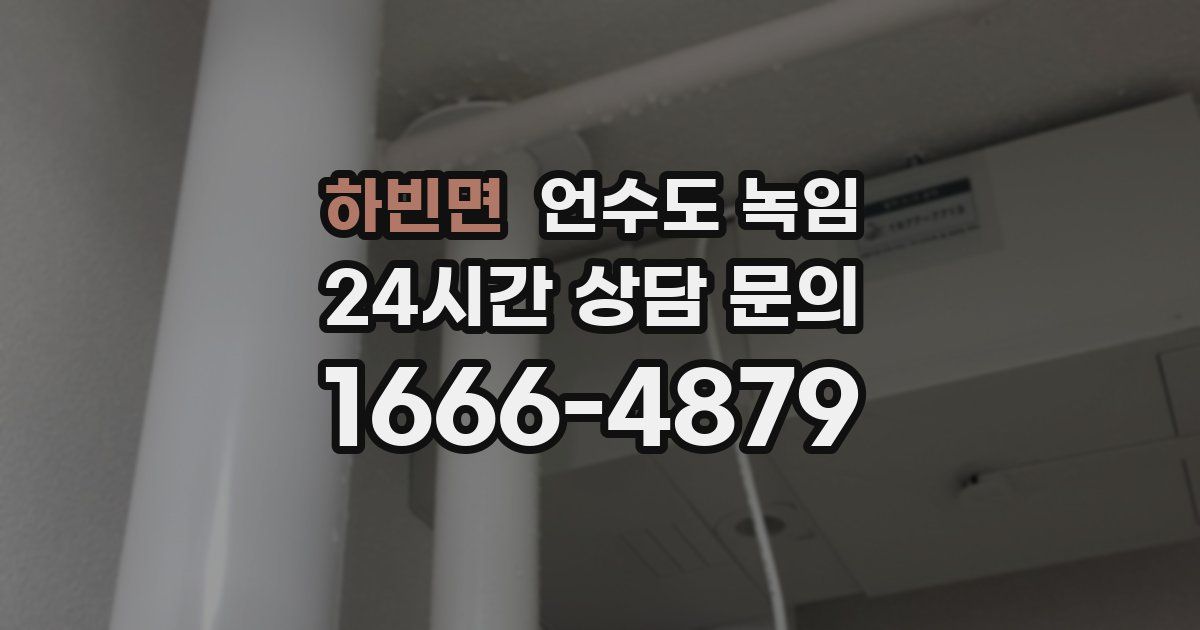 하빈면 언수도 녹임