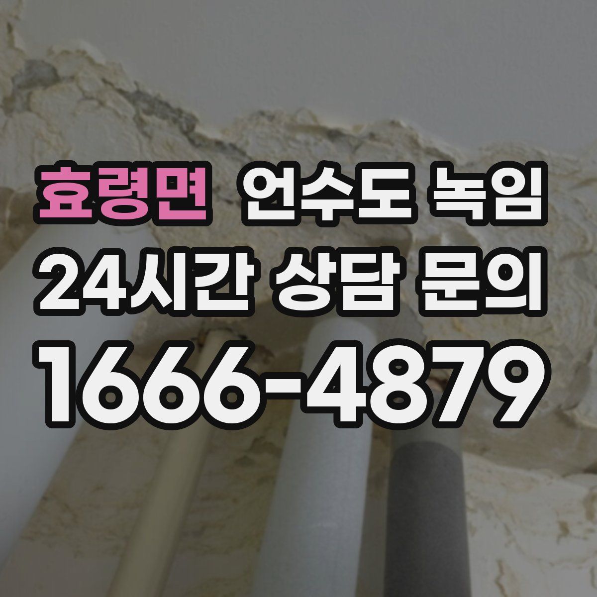 효령면 언수도 녹임