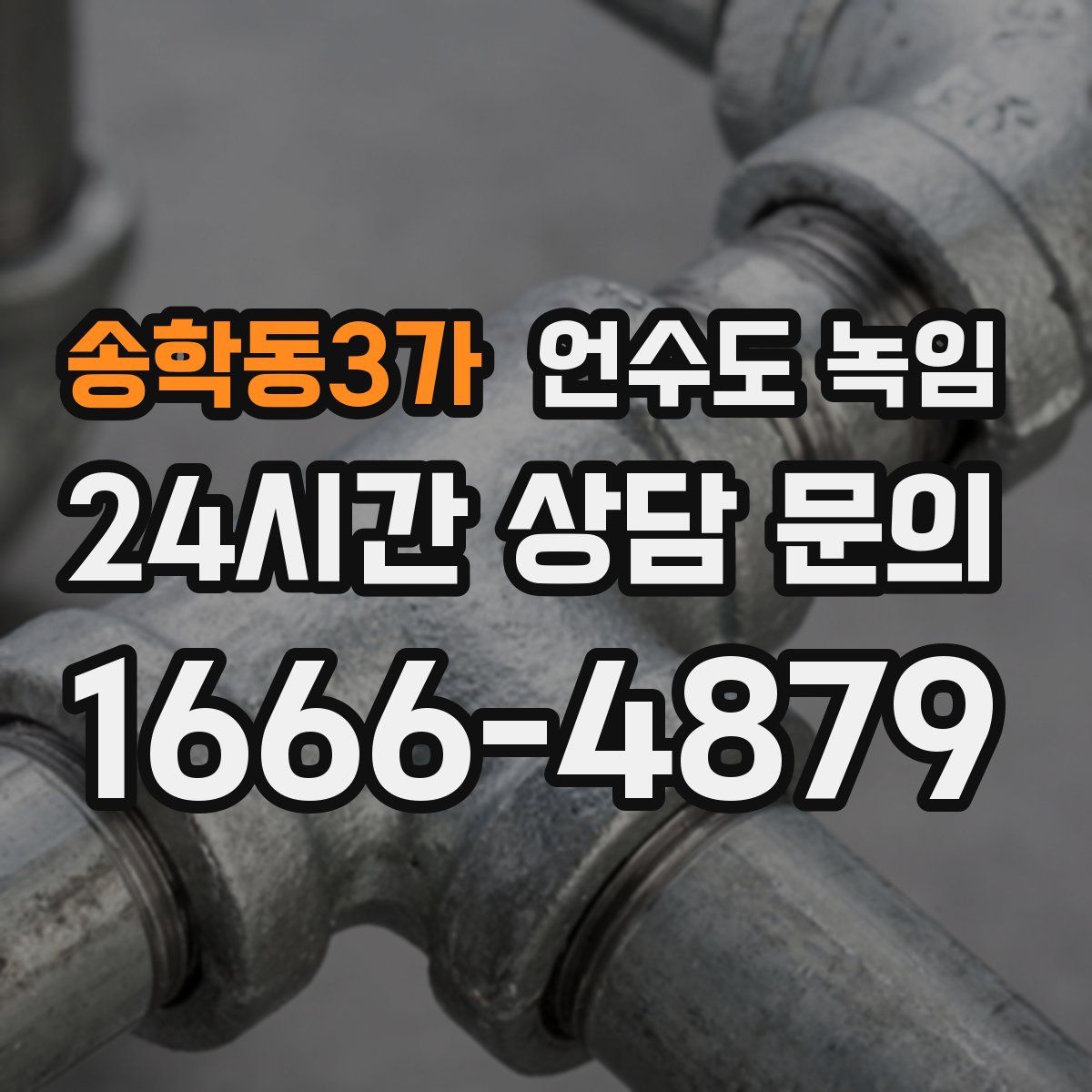 송학동3가 언수도 녹임