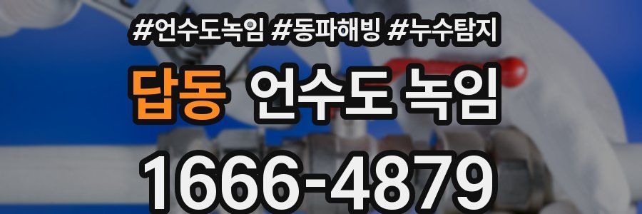 답동 언수도 녹임