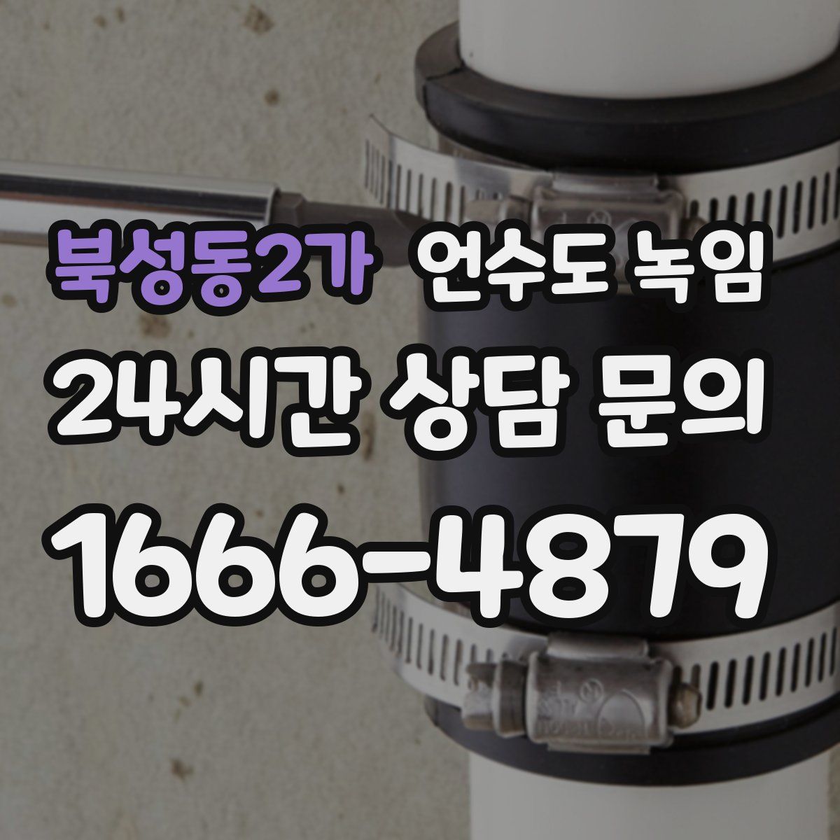 북성동2가 언수도 녹임