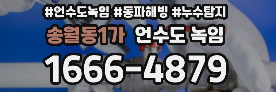 송월동1가 언수도 녹임