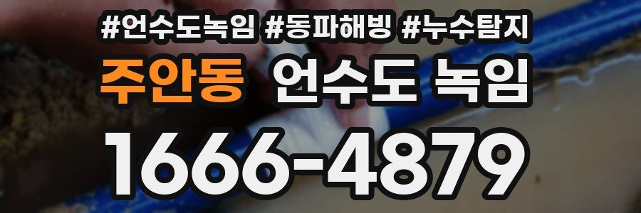 주안동 언수도 녹임