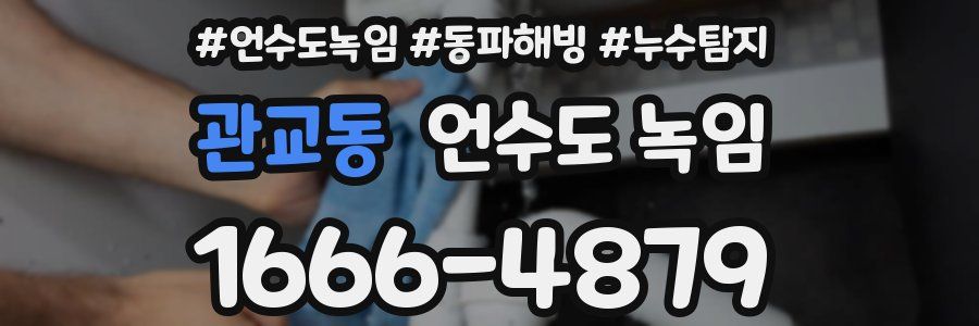 관교동 언수도 녹임