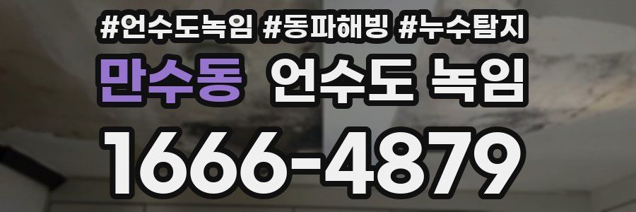 만수동 언수도 녹임