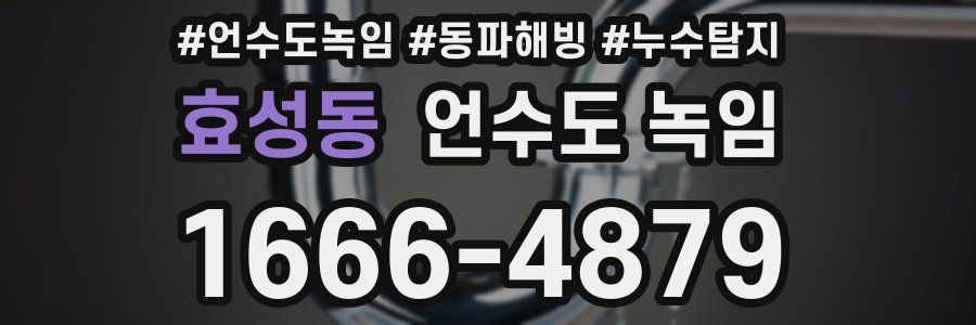 효성동 언수도 녹임