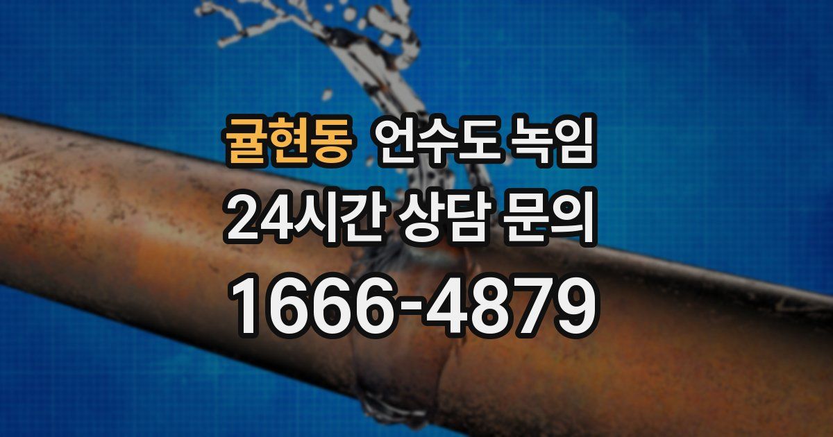 귤현동 언수도 녹임