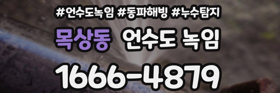 목상동 언수도 녹임