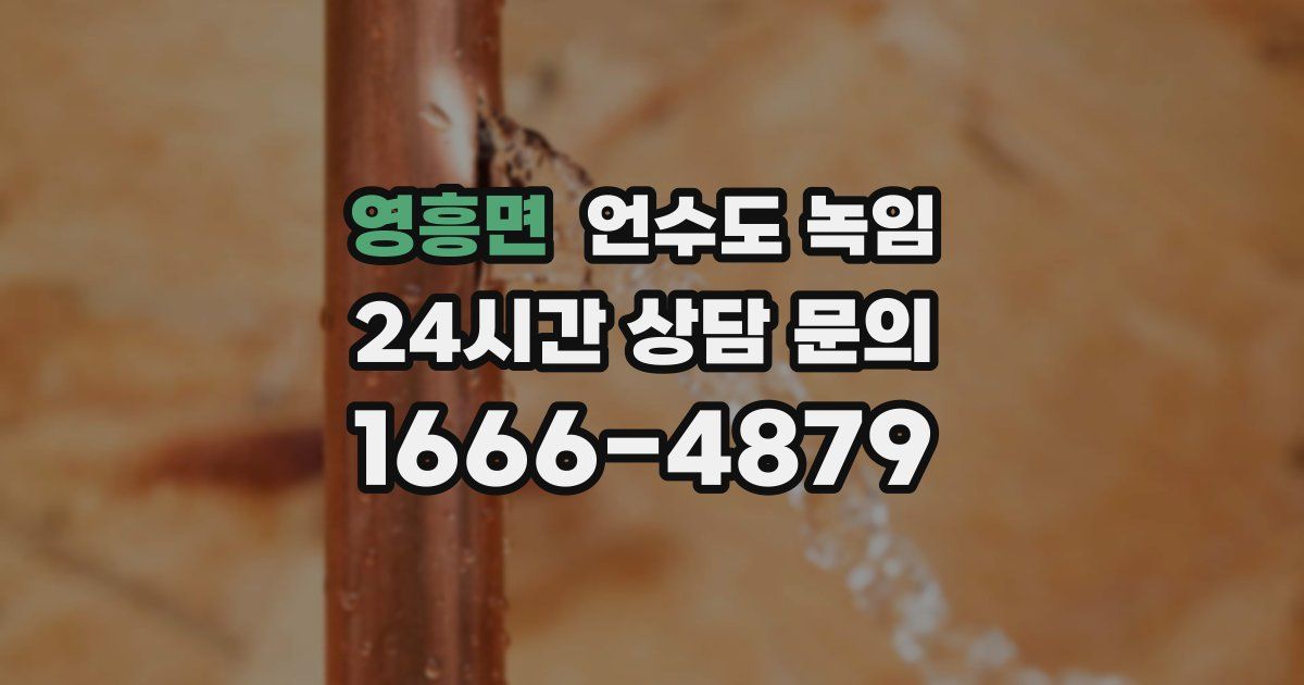 영흥면 언수도 녹임