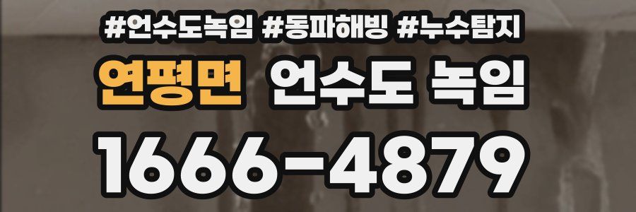 연평면 언수도 녹임