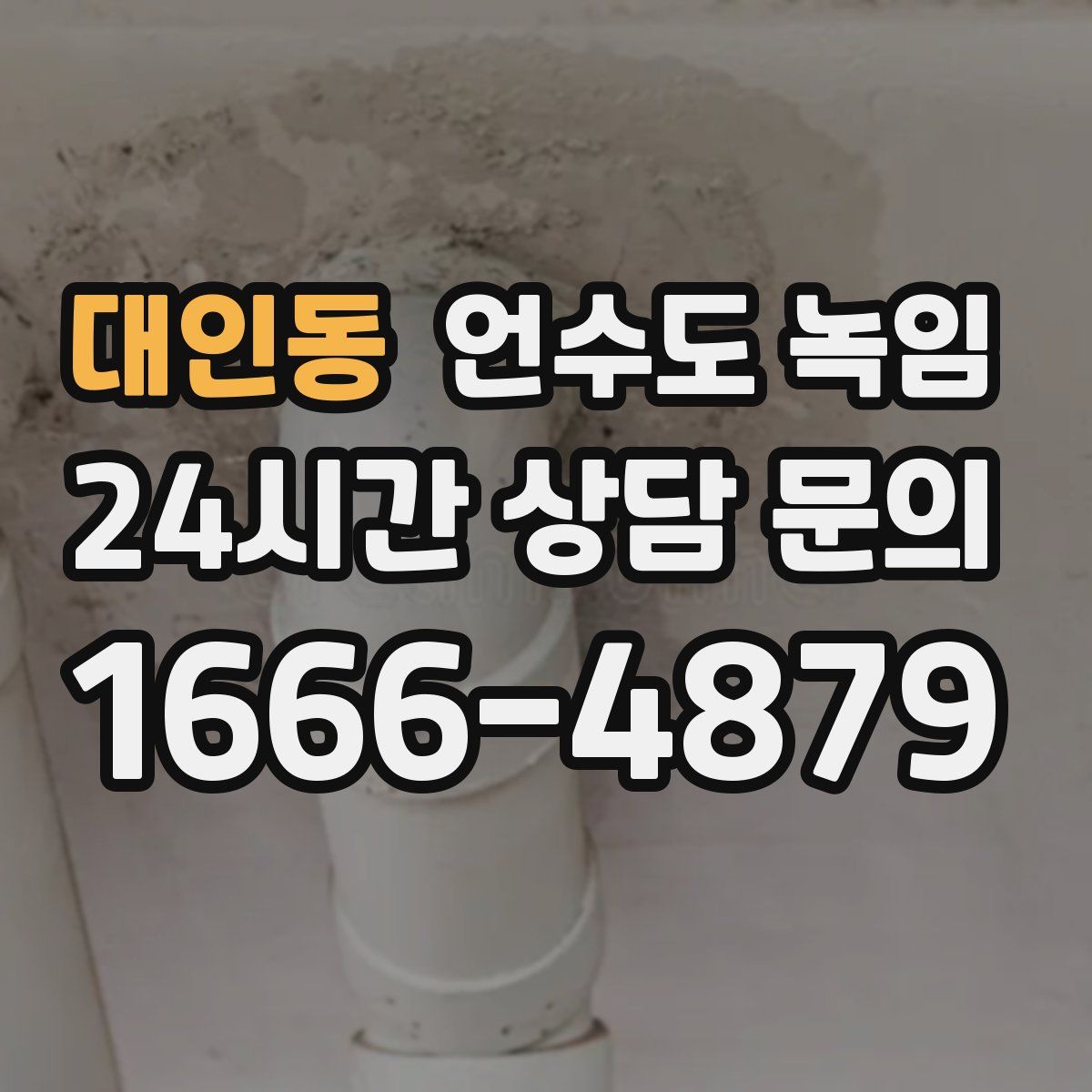 대인동 언수도 녹임