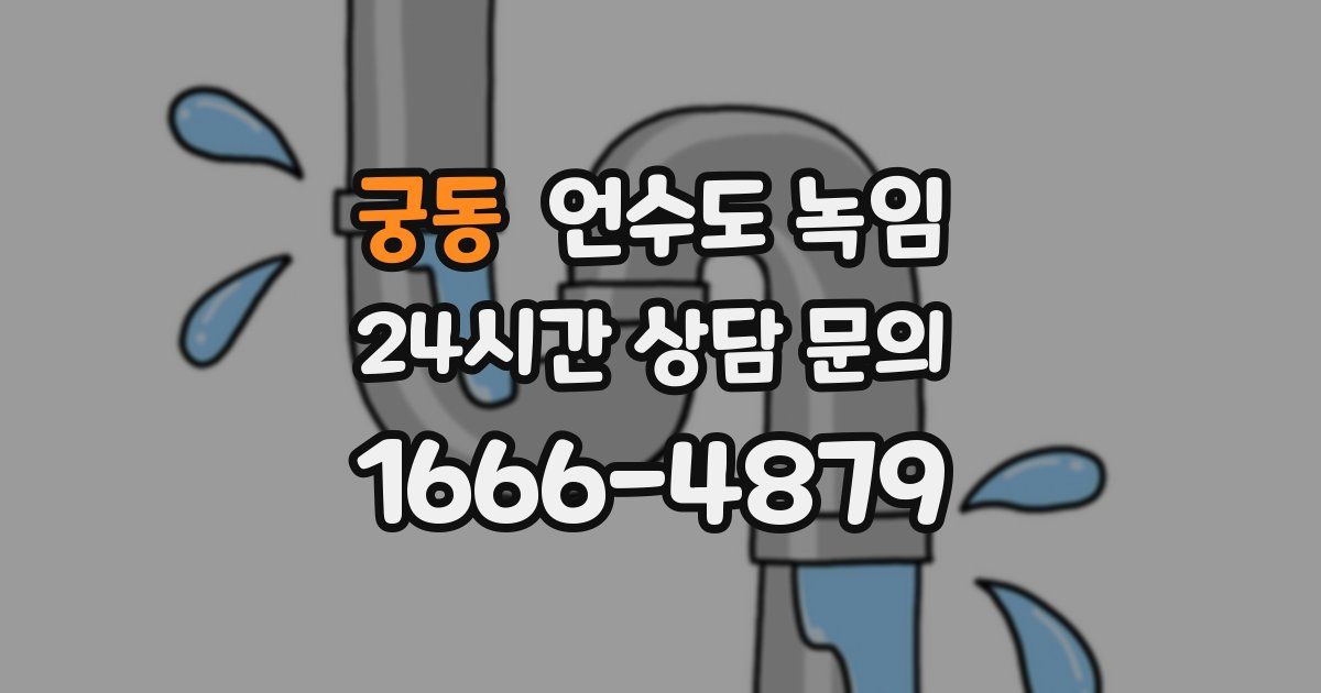 궁동 언수도 녹임