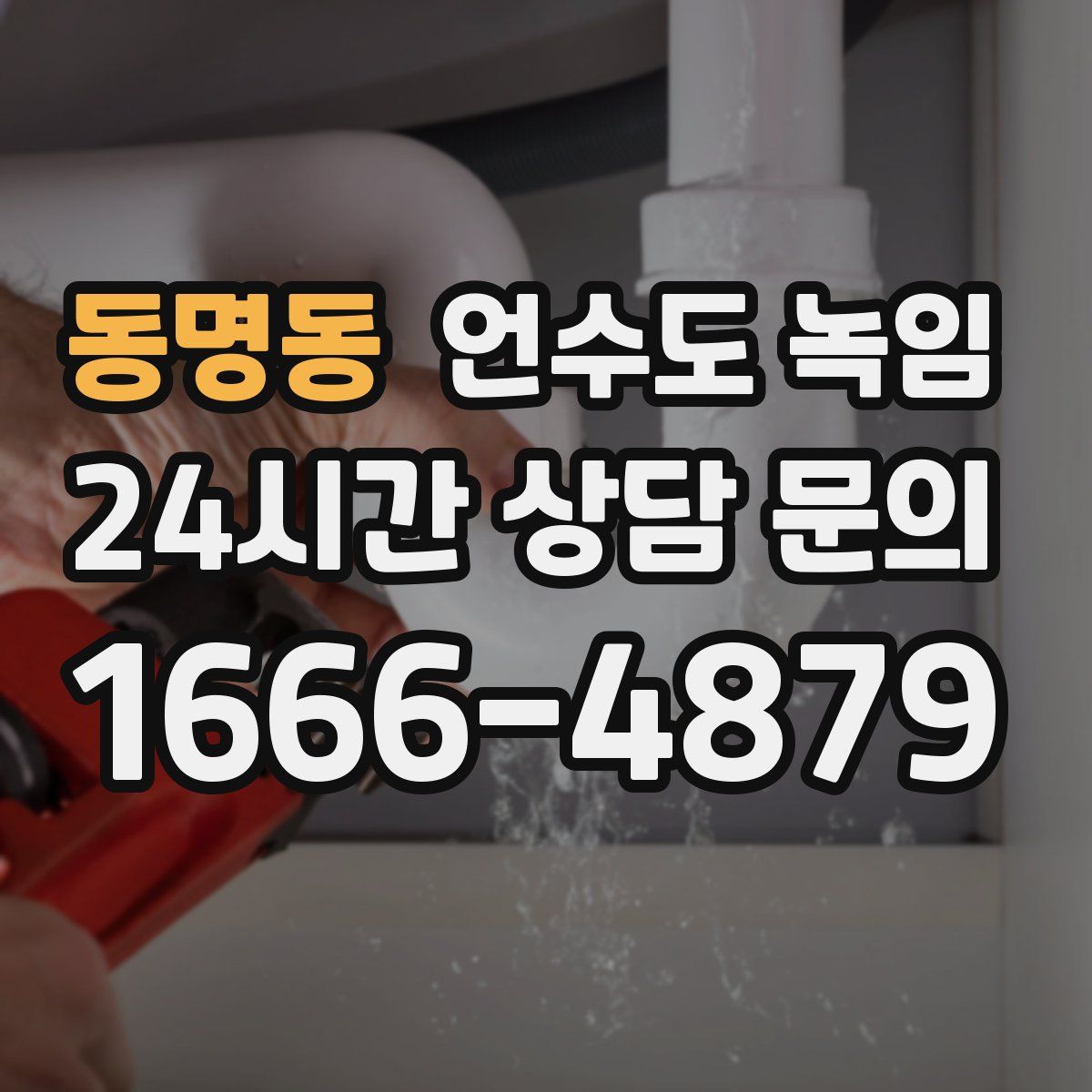 동명동 언수도 녹임