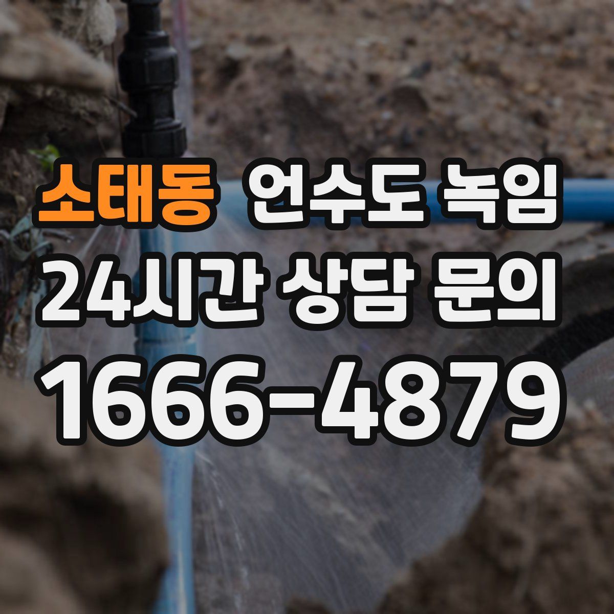 소태동 언수도 녹임