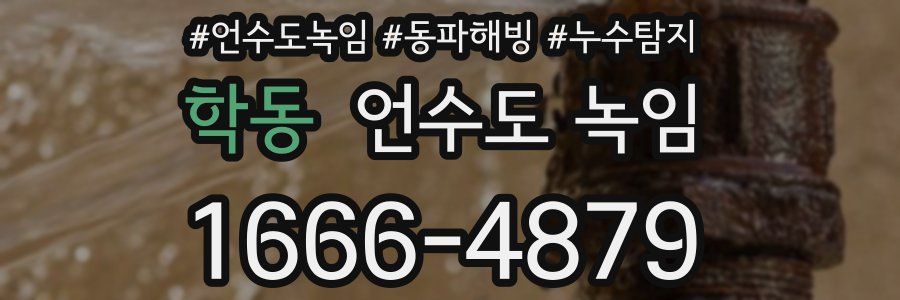 학동 언수도 녹임