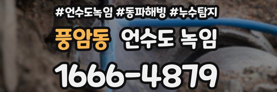 풍암동 언수도 녹임