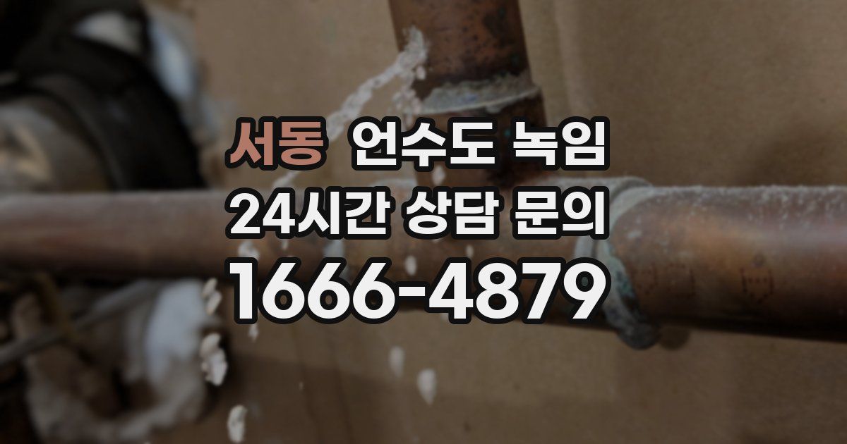 서동 언수도 녹임