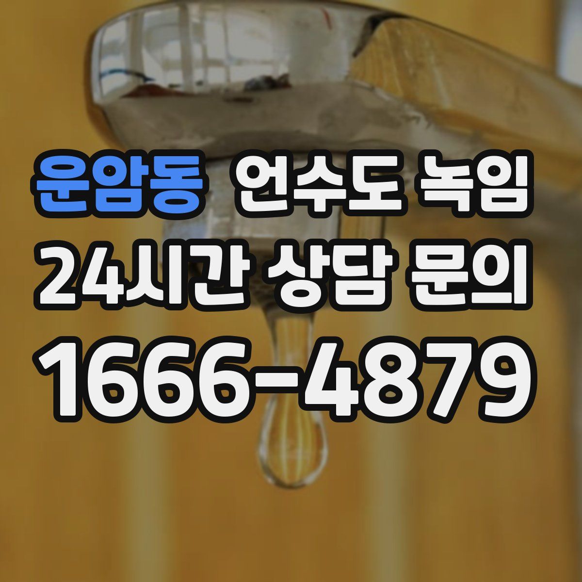 운암동 언수도 녹임