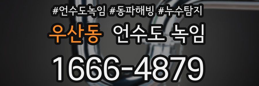 우산동 언수도 녹임