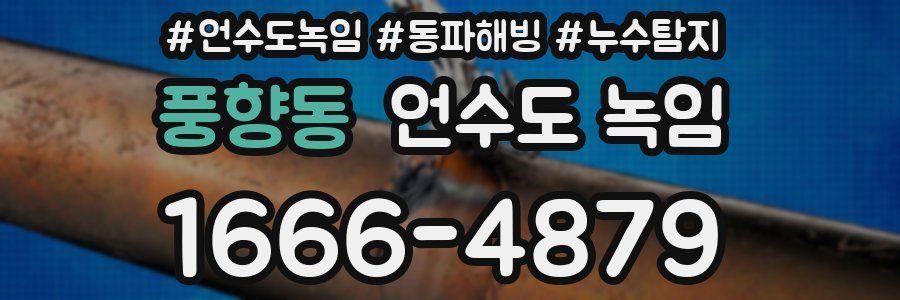 풍향동 언수도 녹임