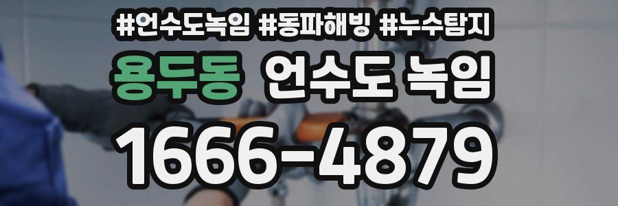 용두동 언수도 녹임