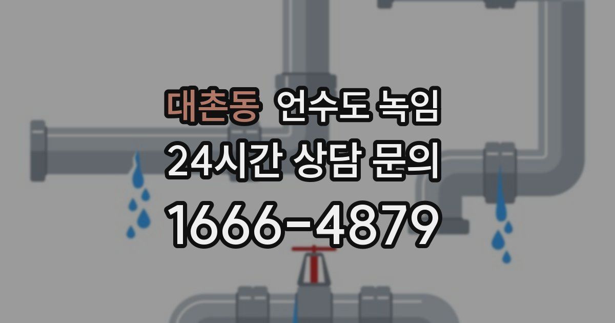 대촌동 언수도 녹임