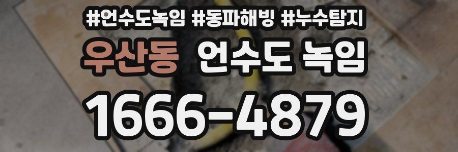 우산동 언수도 녹임