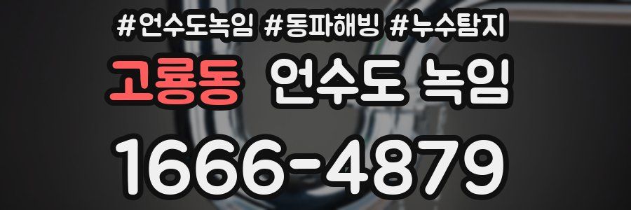 고룡동 언수도 녹임