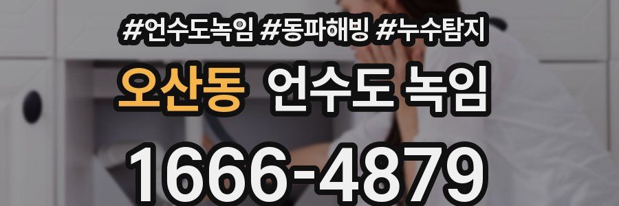 오산동 언수도 녹임